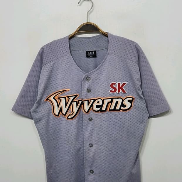 (L) SK 와이번스 야구져지 반팔 에스케이 노마킹 유니폼 