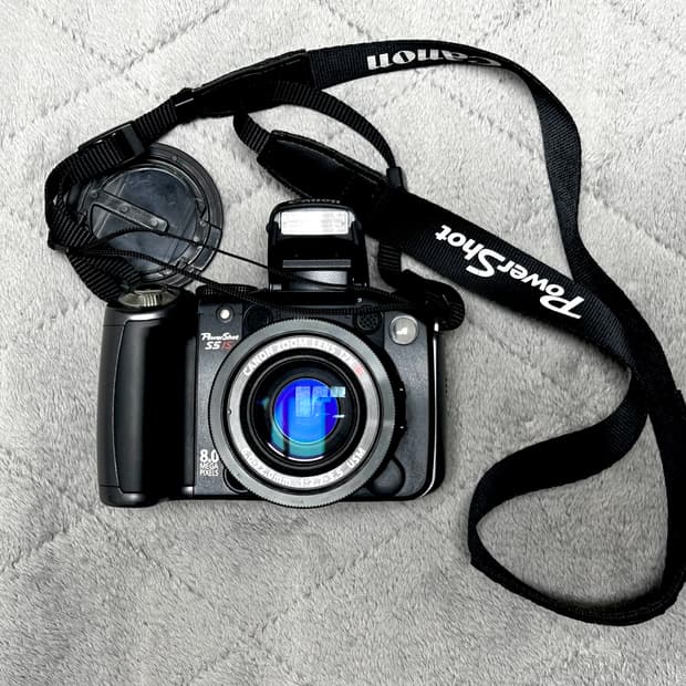 캐논 파워샷 s5 IS 디지털 카메라 (빈티지)