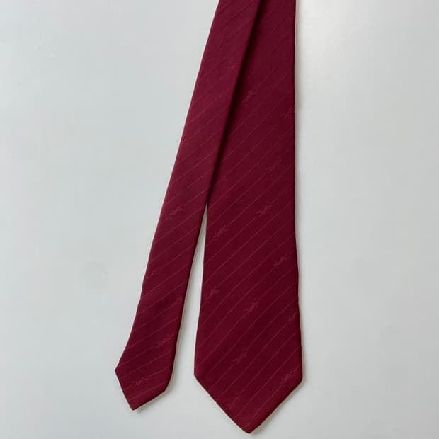 YSL 입생로랑  명품 정품 모노그램 넥타이