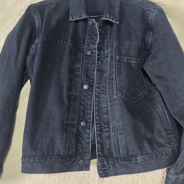 무신사 데님 트러커 짱구대디 콜라보