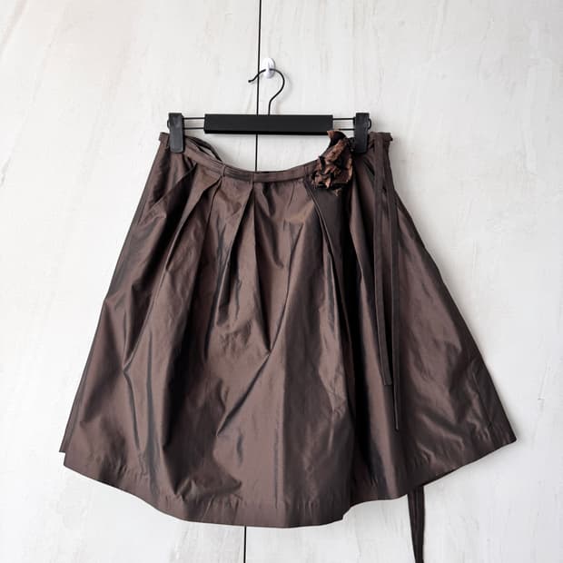새상품Robert Rodriguez 브라운 포켓스커트 10(55,66사이