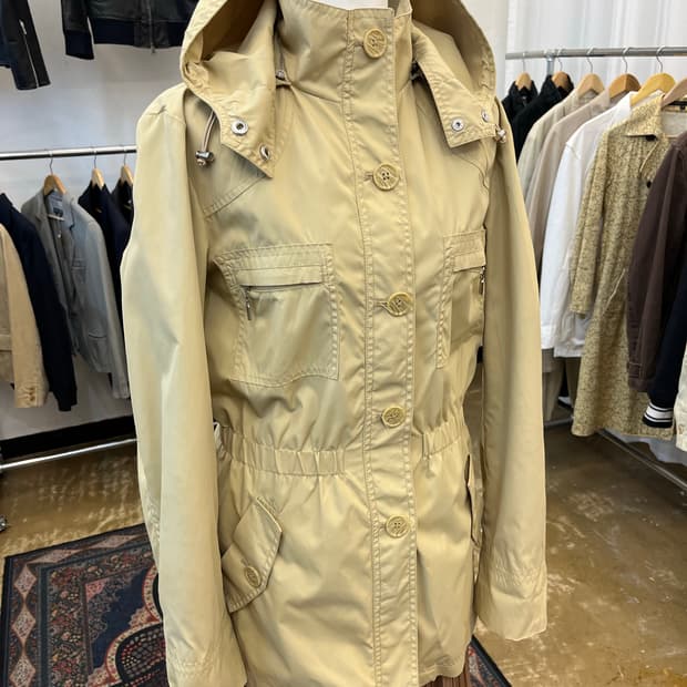 타미힐피거 나일론 후드 파카 자켓