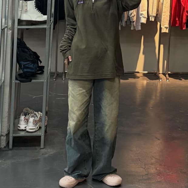 파타고니아 마이크로D 플리스 풀오버 반집업 A3064