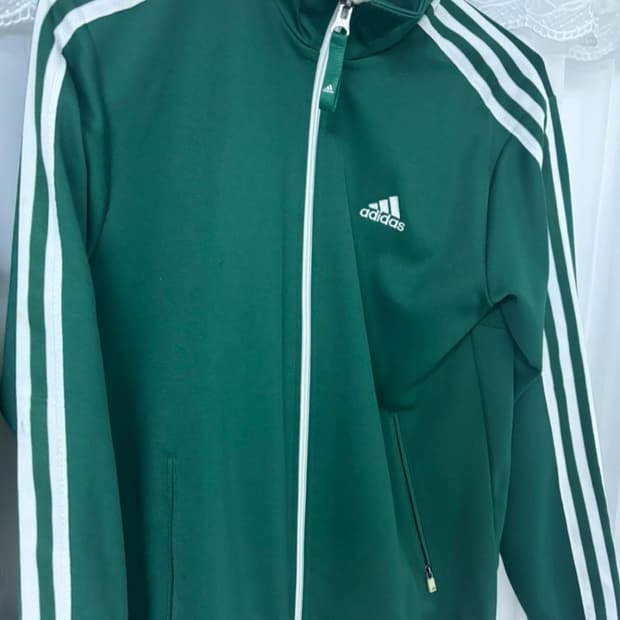아디다스 초록 져지