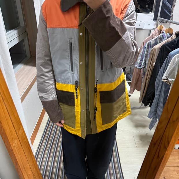 글린파크 리버시블 유틸리티 자켓