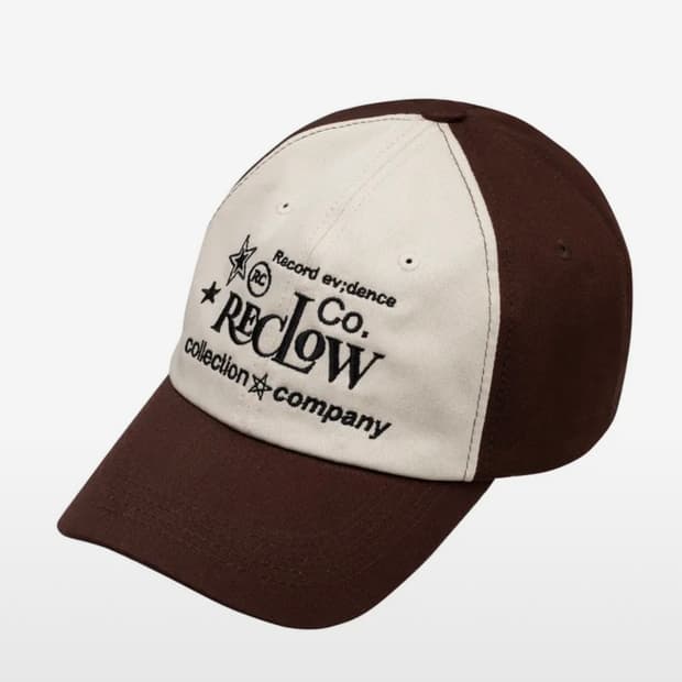 리끌로우 볼캡 브라운