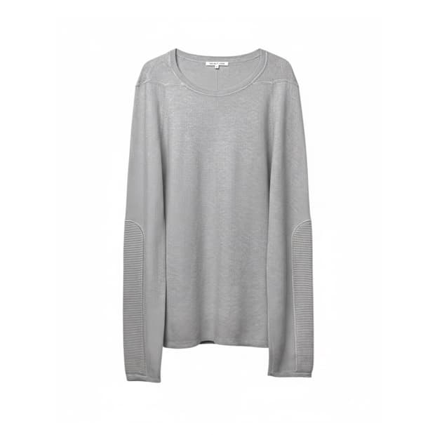 combo waffle knit
