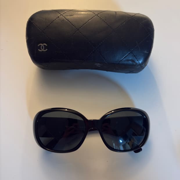 샤넬 까멜리아 chanel 빈티지 선글라스 