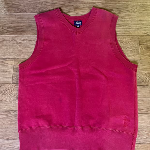 스투시 스웨트 베스트