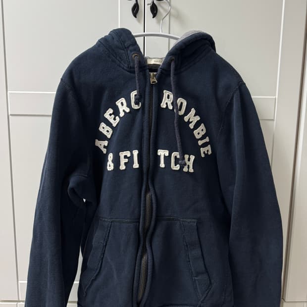 아베크롬비 네이비 후드집업