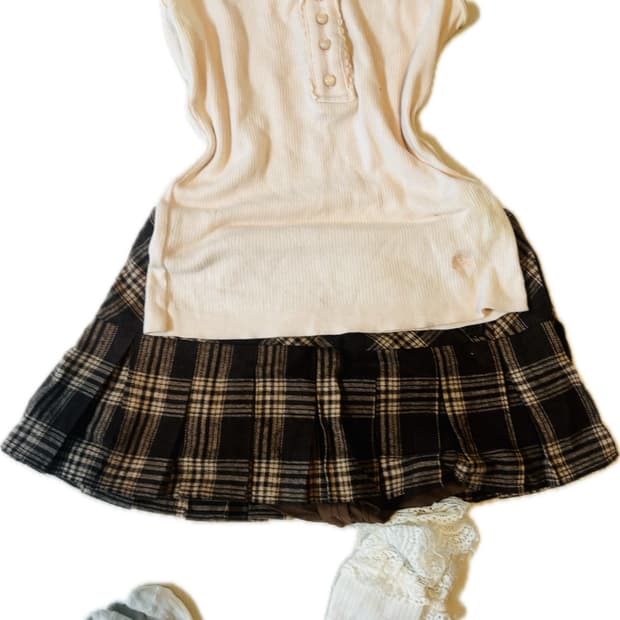 라떼갸루 히메 갸로 로걀 빈티지 버버리 코디세트