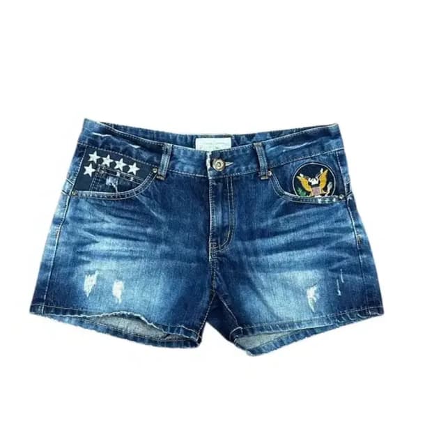 HOMO 빈티지 아메리칸 밀리터리 데님 팬츠 L