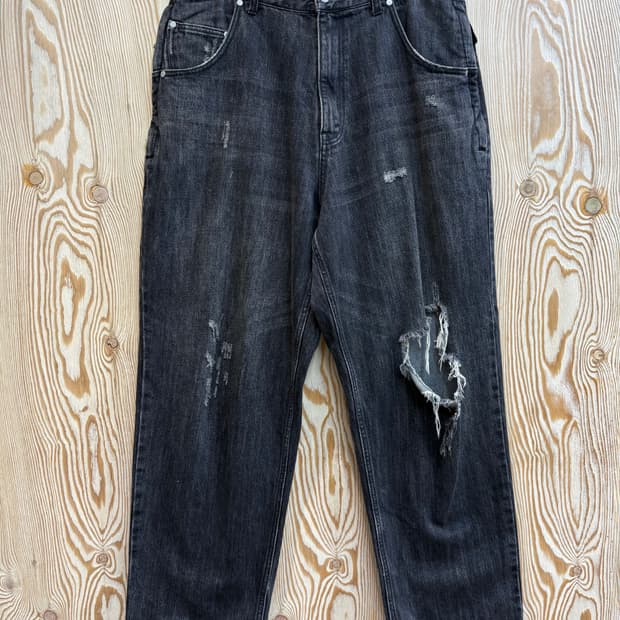 21aw 빔즈 ssz 커스드 데님팬츠