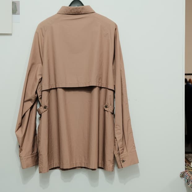 Seya. 20ss Bage beige blouson jakcet