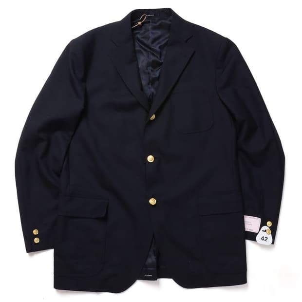 제이프레스 J.Press 3B Gold Button Blazer 

