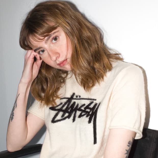 스투시 브러쉬드 니트 m