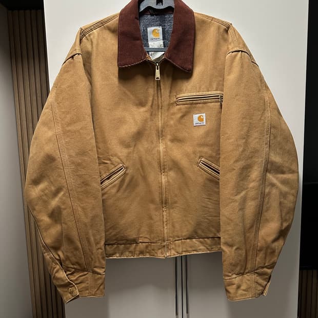 칼하트 J01 디트로이트 자켓 XL