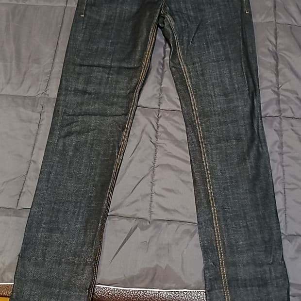 플랙 베를린 슬림스판청바지 32인치 기장106