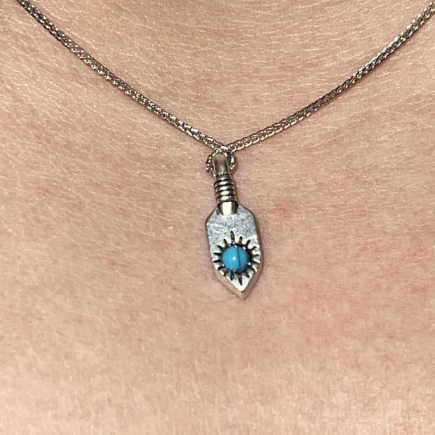 빈티지 터키석 네크리스