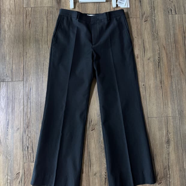 렉토 25fw 시그니처 플레어핏 팬츠 블랙 M