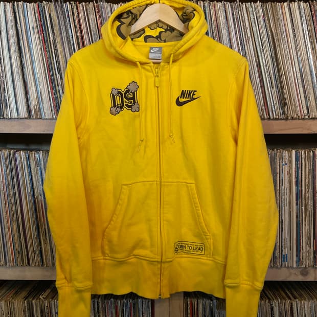 나이키 BORN TO LEAD 빈티지 후드집업