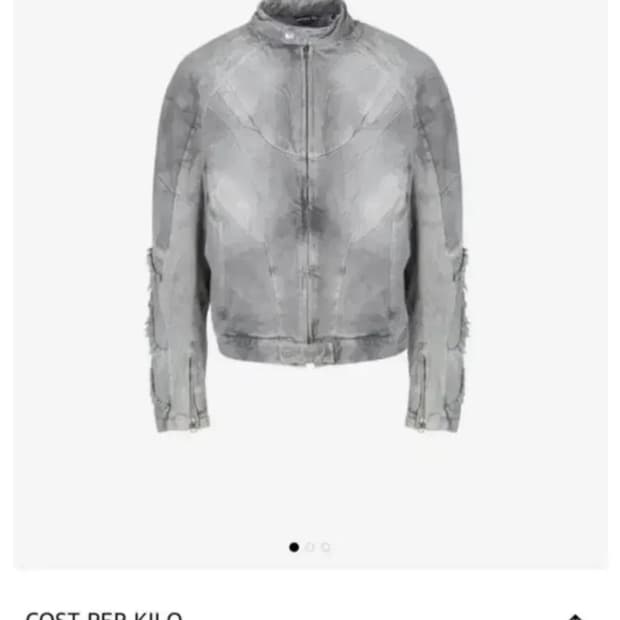 코스트퍼킬로 V4 모터 자켓 아이스 그레이 색상 L사이즈
