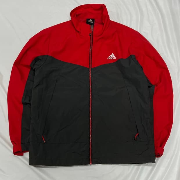 (95) 아디다스 올드스쿨 융프라 우븐 자켓