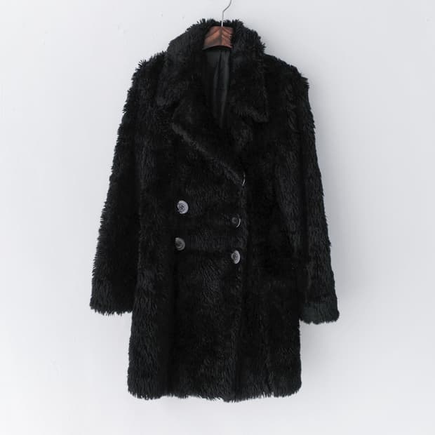 vivayou) fur long coat