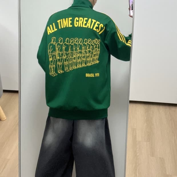 아디다스 월드컵 브라질 백로고 트랙탑 져지