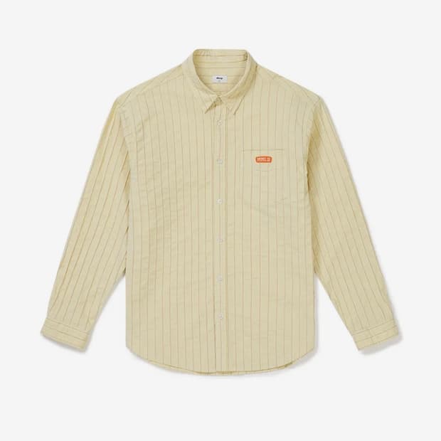 Mmlg] LAYER SHIRT (ORANGE)