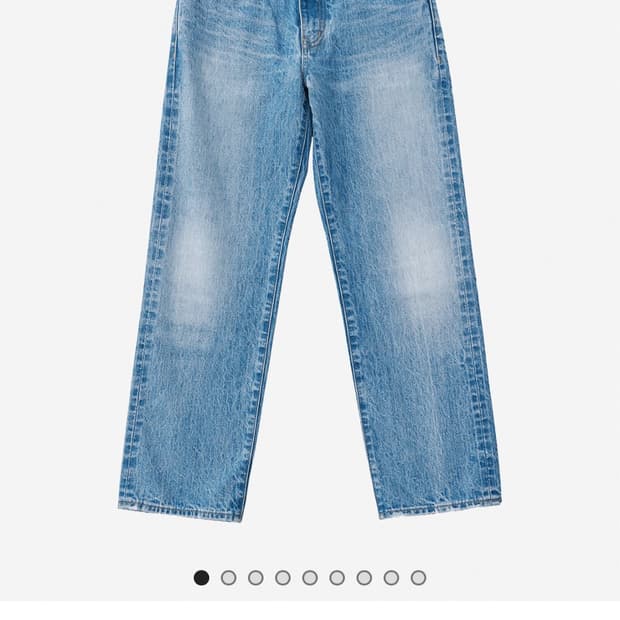 너버스 nervous 셀비지데님 스트레이트핏 6size