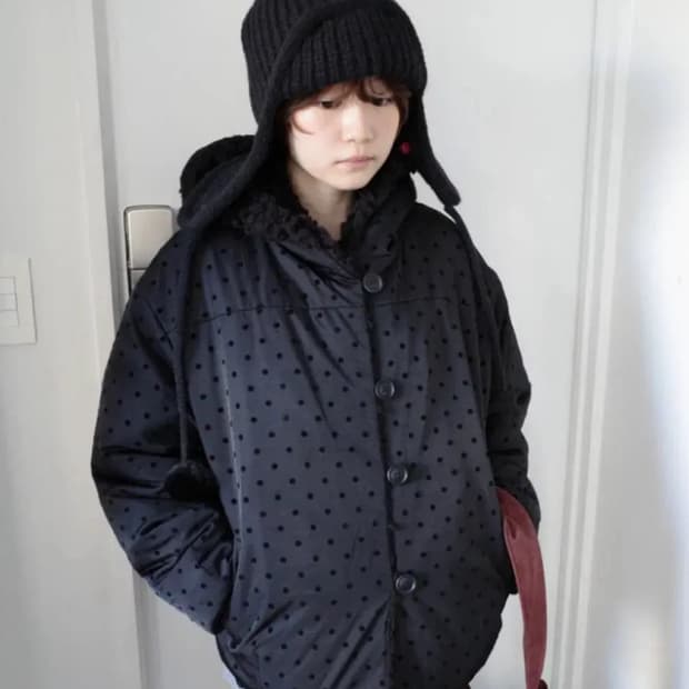 인앤양하모니 리버시블 퍼자켓