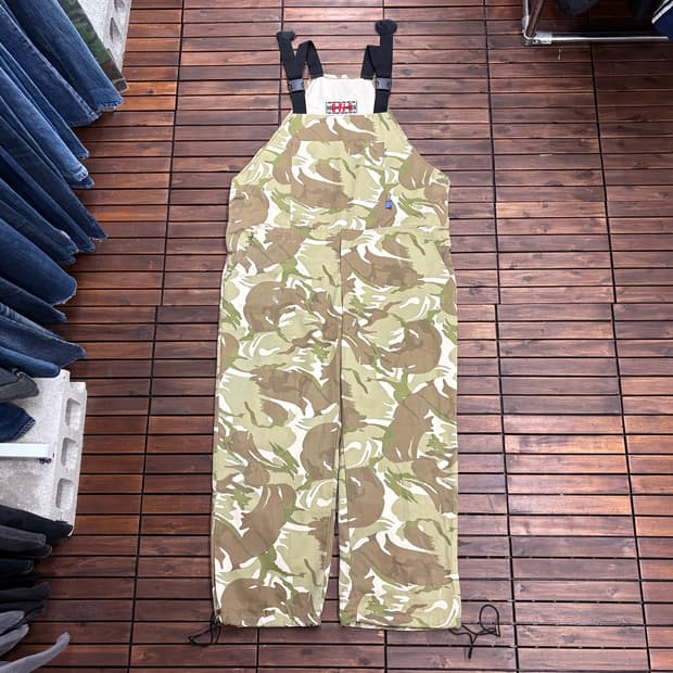 (XL) 헬리한센 아웃도어 이큅먼트 카모플라쥬 오버롤