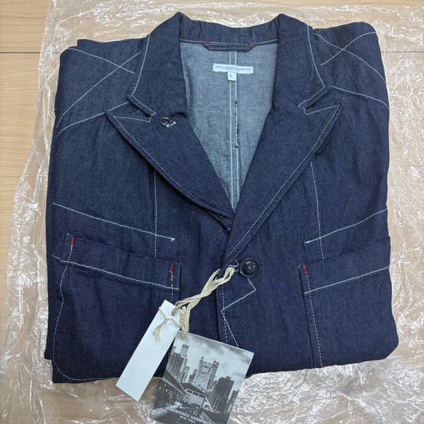 엔지니어드 가먼츠 데님 베드포드자켓 L사이즈