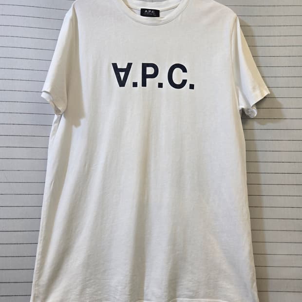 A.P.C. VPC 반팔 티셔츠 화이트