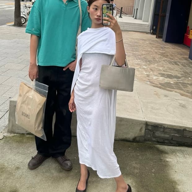[S]기마구아스 Loren 시어 드레스