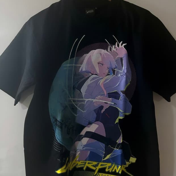 사이버펑크 엣지러너 부틀렉 애니메이션 티셔츠