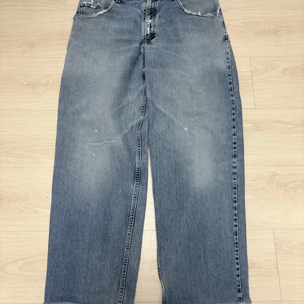 리바이스 실버탭 배기 34/34 (밑단 컷오프)