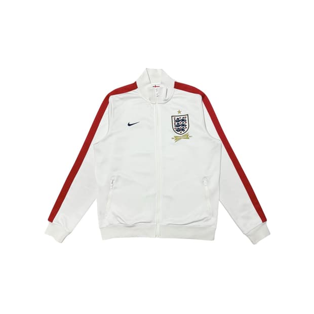 나이키 잉글랜드 150주년 축구 국대 화이트 트랙탑 져지 (105/XL)