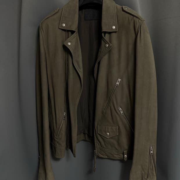 올세인츠 레더 자켓