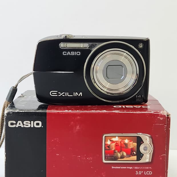 카시오 엑슬림 z2300 디카 카메라 아일릿 모카