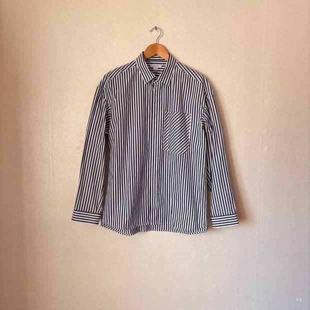 질스튜어트 S 루즈핏 스트라이프 셔츠 남방 새제품급