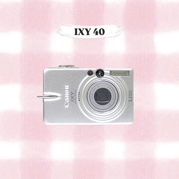 캐논 익시 40 실버 빈티지디카