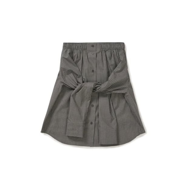 Lcdc tm 체크 레이어드 스커트