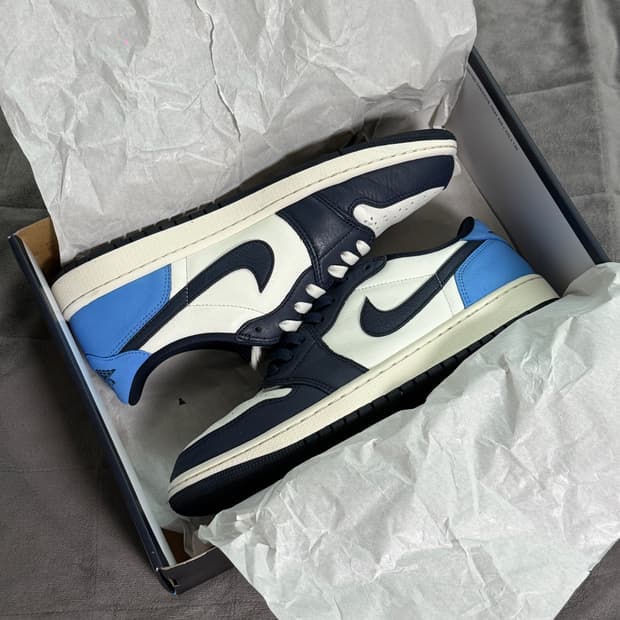 나이키 에어조던1 로우 OG 옵시디언