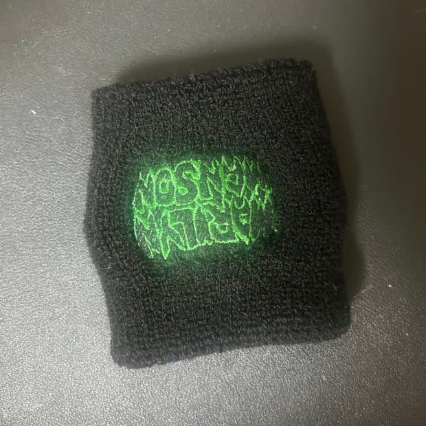 마릴린 맨슨 marilyn manson 손목 밴드