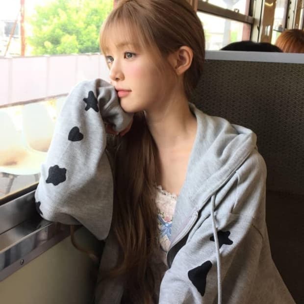 유희 후드집업 바지 세트 하투하 유하 베몬 아현 레드벨벳 슬기 츠키