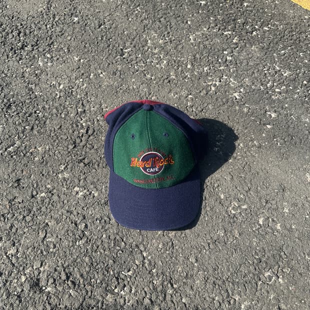 vintage hard rock cafe washington dc cap