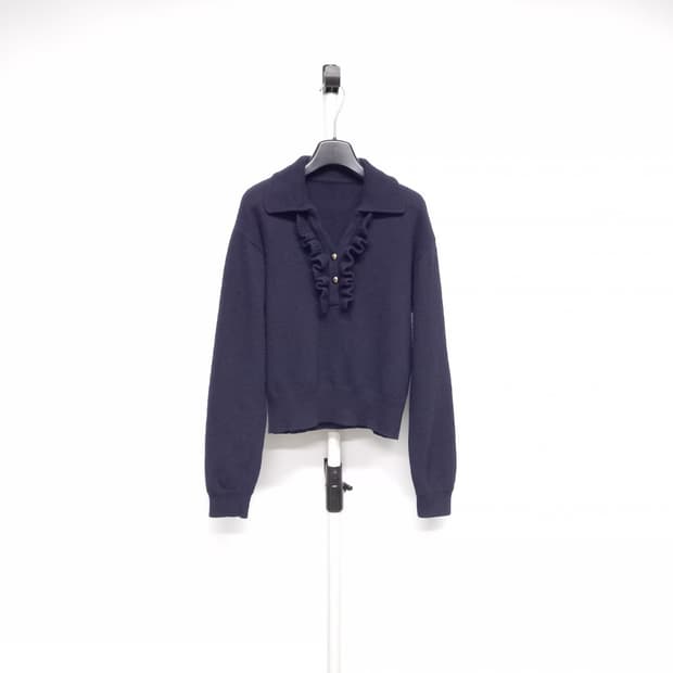 더 베이지 레베쥬 춘추동 캐시미어블랜 니트블라우스 F 33-66