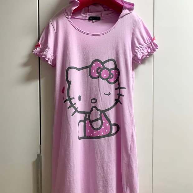 Hello kitty one-piece pajama 🎀